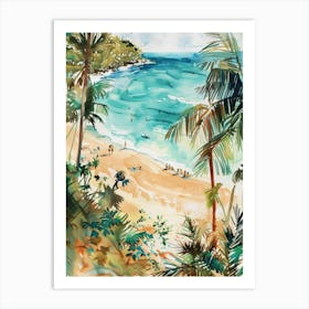 Sydney Beach Art Print