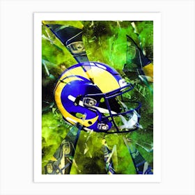 Los Angeles Rams 1 Art Print