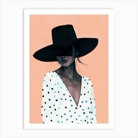 Polka Dot Print 5 Art Print