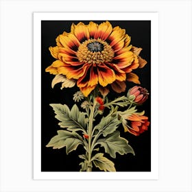 Indian Blanket 1 Art Print