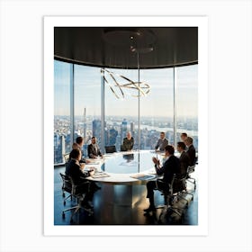 Meeting Room Art Print