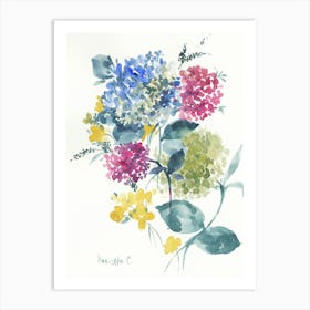 Flower Series06 Art Print