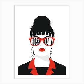 Boss Lady Art Print