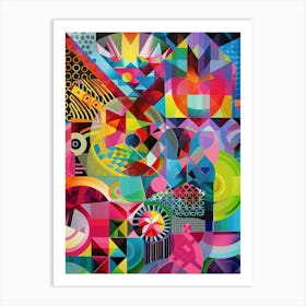 Abstract Painting 14 Art Print