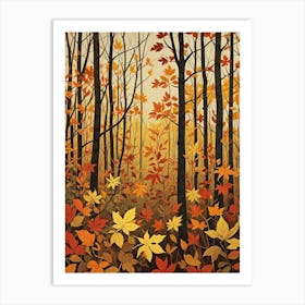 Autumn Forest Art Print