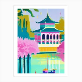 Summer Palace, China Abstract Still Life Art Print