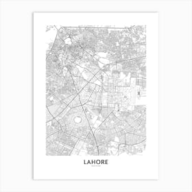 Lahore Art Print