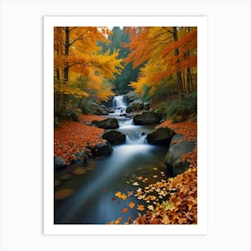 Autumn In The Forest Art Print