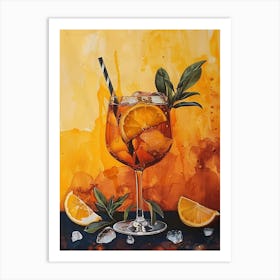 Aperol Spritz Art Print 367 Art Print