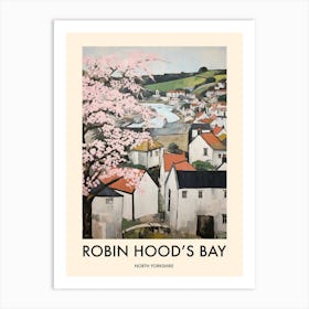 Robin Hood S Bay (North Yorkshire) Painting 2 Travel Poster Art Print