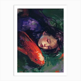 Koi Fish 29 Art Print