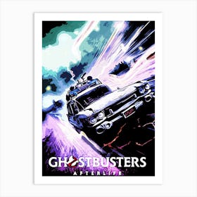 Ghostbusters Aftelife movies Art Print