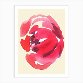 Watercolor Flower 1 Art Print