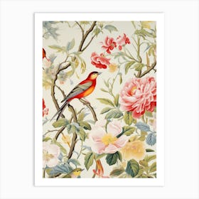 Chinese Wallpaper Art Print