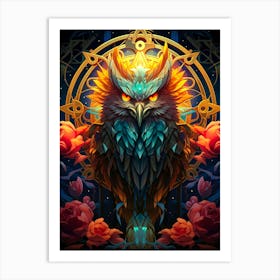 Owl Of The Night Art Print