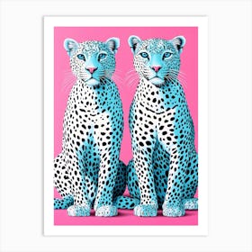 Leopards Art Print