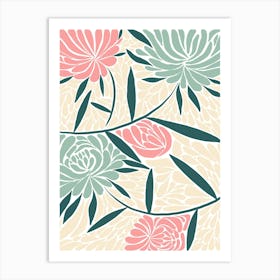 Floral Pattern Art Print