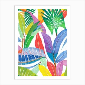 Majesty Palm Eclectic Boho Art Print