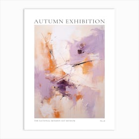 Autumn Exhibition Modern Abstract Poster 18 Art Print