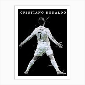 Cristiano Ronaldo Real Madrid 14 Art Print