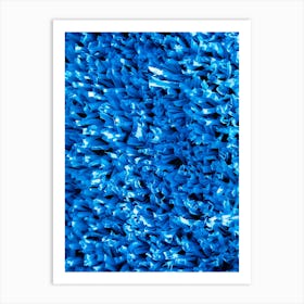 Blue Carpet Art Print