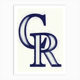 Colorado Rockies Art Print