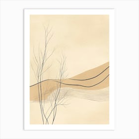 Abstract Tree 2 Art Print