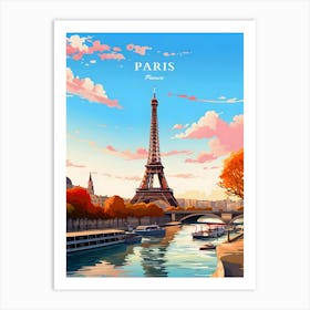 Paris Travel City France Art Print