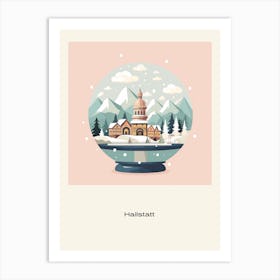 Hallstatt Austria 1 Snowglobe Poster Art Print