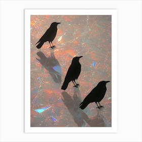 Crows Art Print