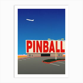 Las Vegas Pinball Art Print