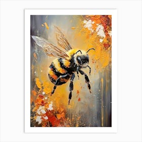 Bee Painting Art Print