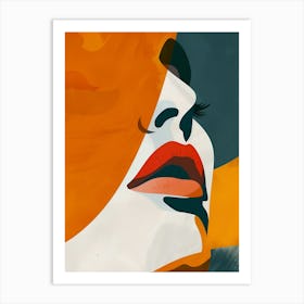 Portrait Of A Woman 4 Art Print