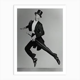 American Actor And Dancer Fred Astaire Art Print