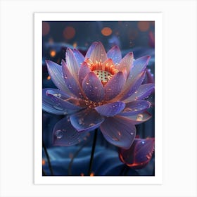 Lotus Flower 55 Art Print