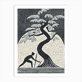 Bonsai Tree Art Print