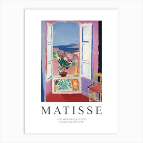 Henri Matisse Inspired Open Window Collection Living Room Art print