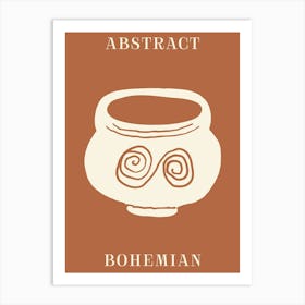 Abstract Bohemian 7 Art Print