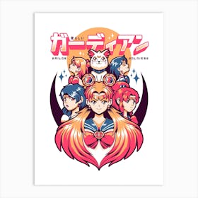 Sailor Soldiers Art Print