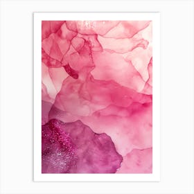 Abstract Watercolor Background Art Print