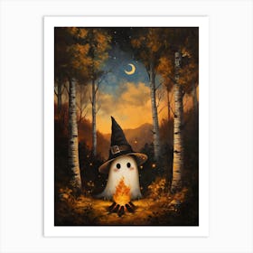 Ghost In The Woods 9 Art Print