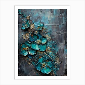 Abstract Of Flowers 6 Art Print