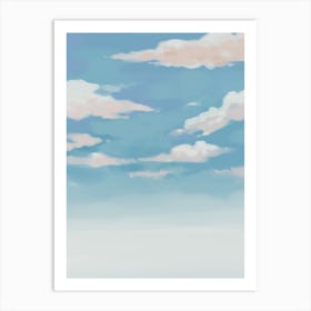 Clouds In The Sky 7 Art Print