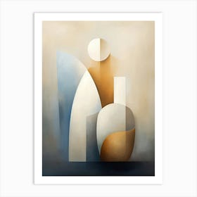 2024 May Poster Canvas Scandi Abstract Pp 8 Art Print