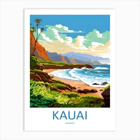 Hawaii Kauai Travel 1 Art Print