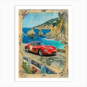 Classic Cars Art Print