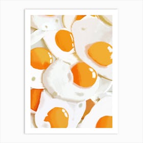 Eggs Art Print