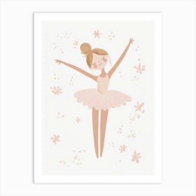 Ballerina, Nursery Wall Art for Kids 2 Art Print