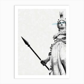 Athena The Goddess Of Wisdom Art Print