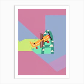 Kids Initials A Art Print